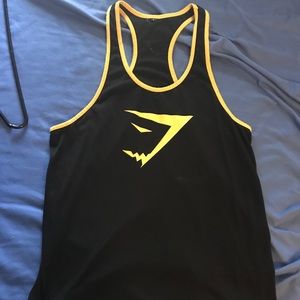 Men’s gym shark workout tank top